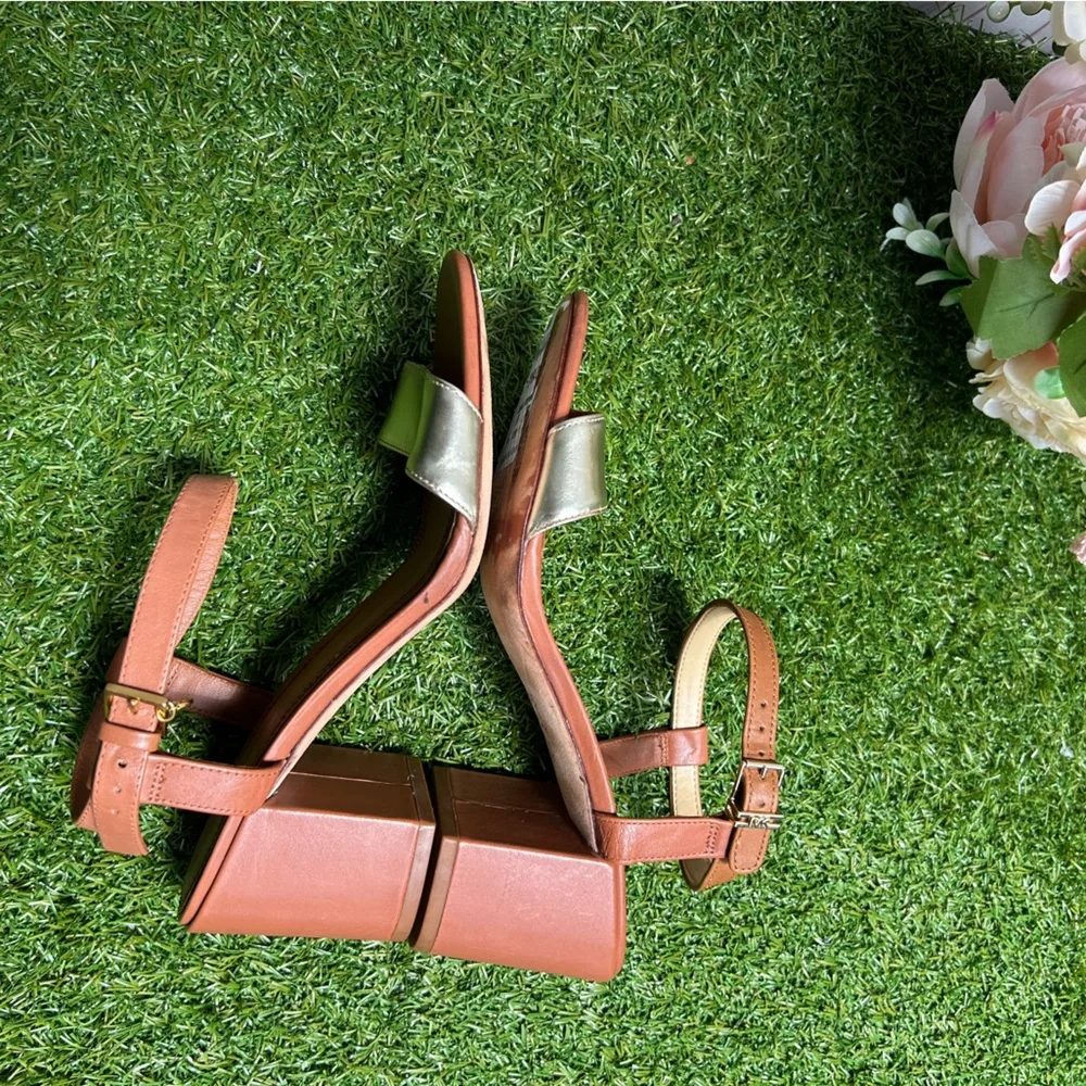 TORY BURCH Block Heel sandals women’s size 6.5